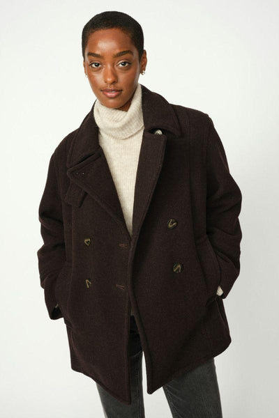 Charly Wool Jacket | Chocolate Torte | Jakke fra Mos Mosh