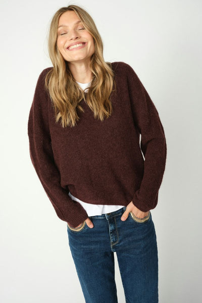 Cecilia Perla Jeans Ankle | Dark Blue | Jeans fra Mos Mosh