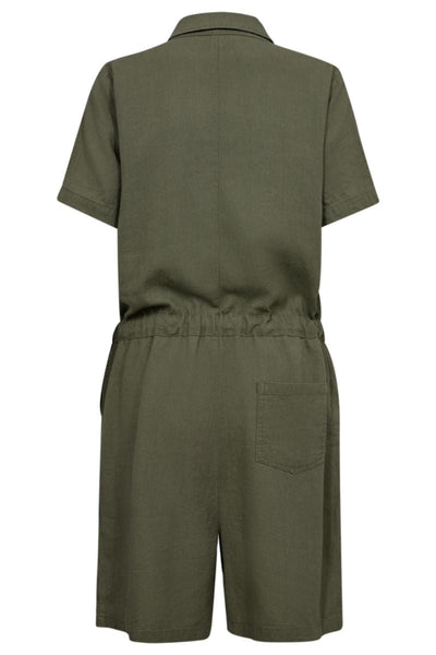 Lava Jumpsuit 204161 | Deep Lichen Green | Jumpsuit fra Freequent