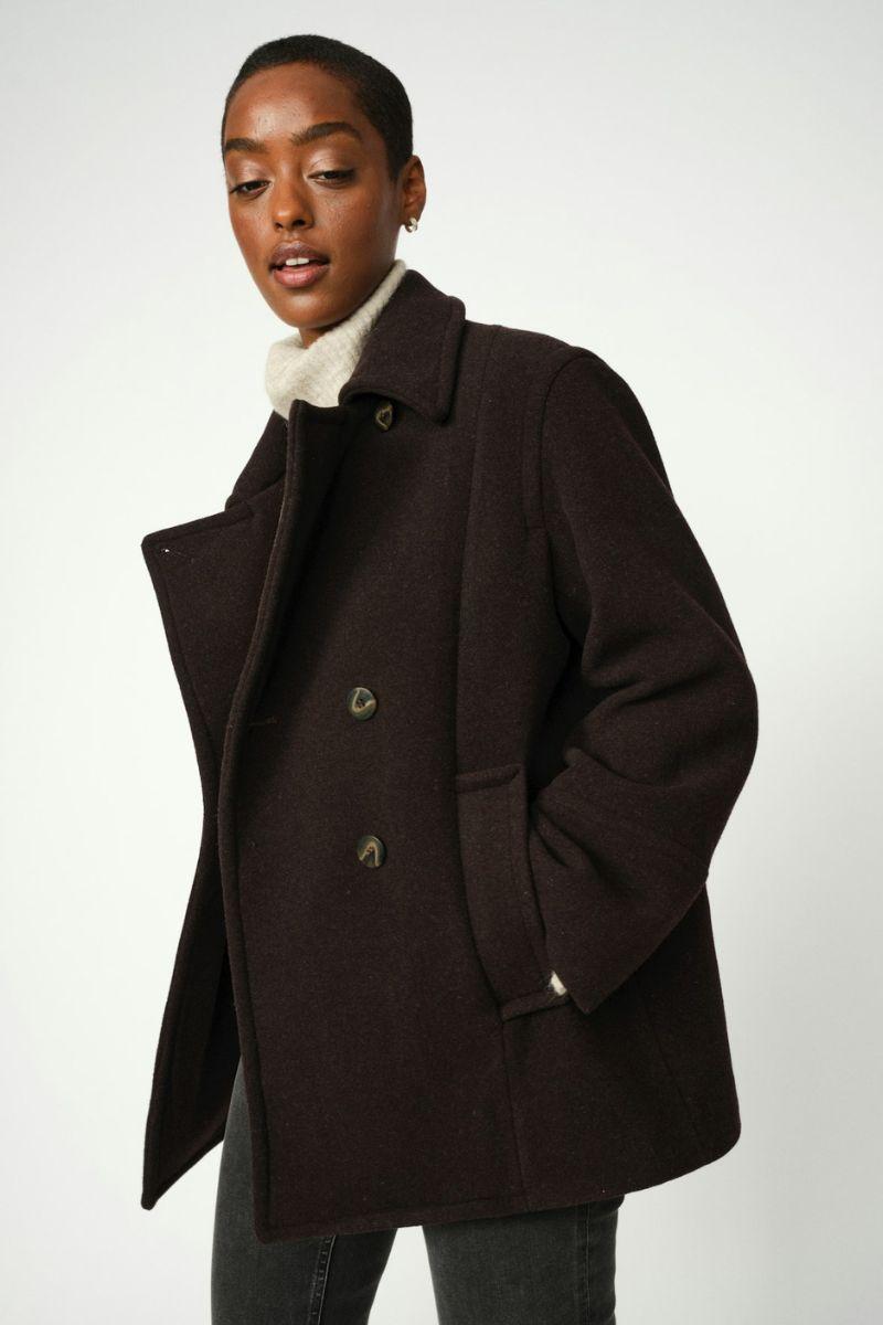 Charly Wool Jacket | Chocolate Torte | Jakke fra Mos Mosh