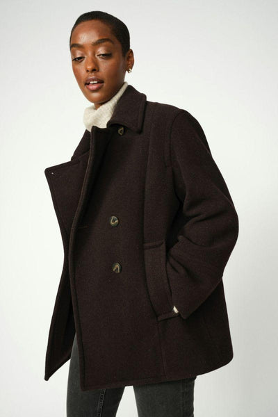 Charly Wool Jacket | Chocolate Torte | Jakke fra Mos Mosh