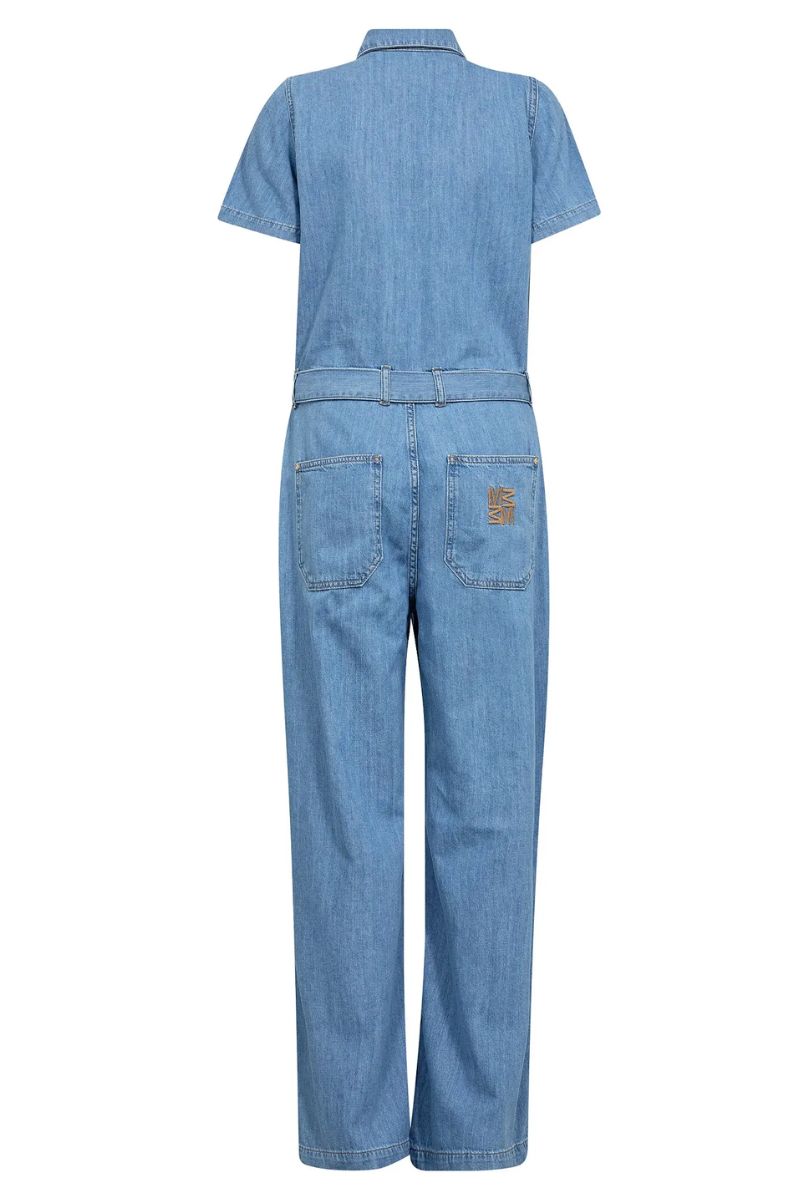 Vale Alabama Jumpsuit Regular | Light Blue | Kjole fra Mos Mosh