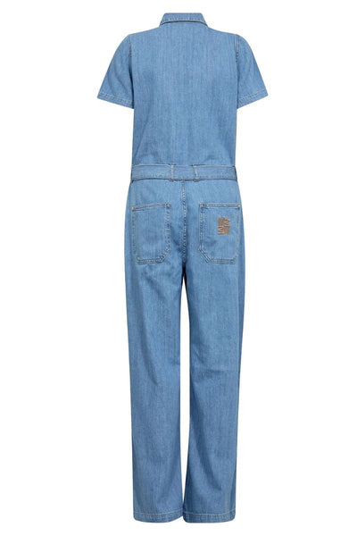 Vale Alabama Jumpsuit Regular | Light Blue | Kjole fra Mos Mosh