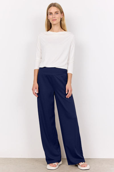 Freya Long Pants | Blå | Bukser fra French Laundry