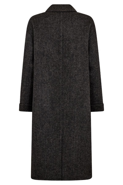 Lucca Barkley Wool Coat | Phantom | Jakke fra Mos Mosh