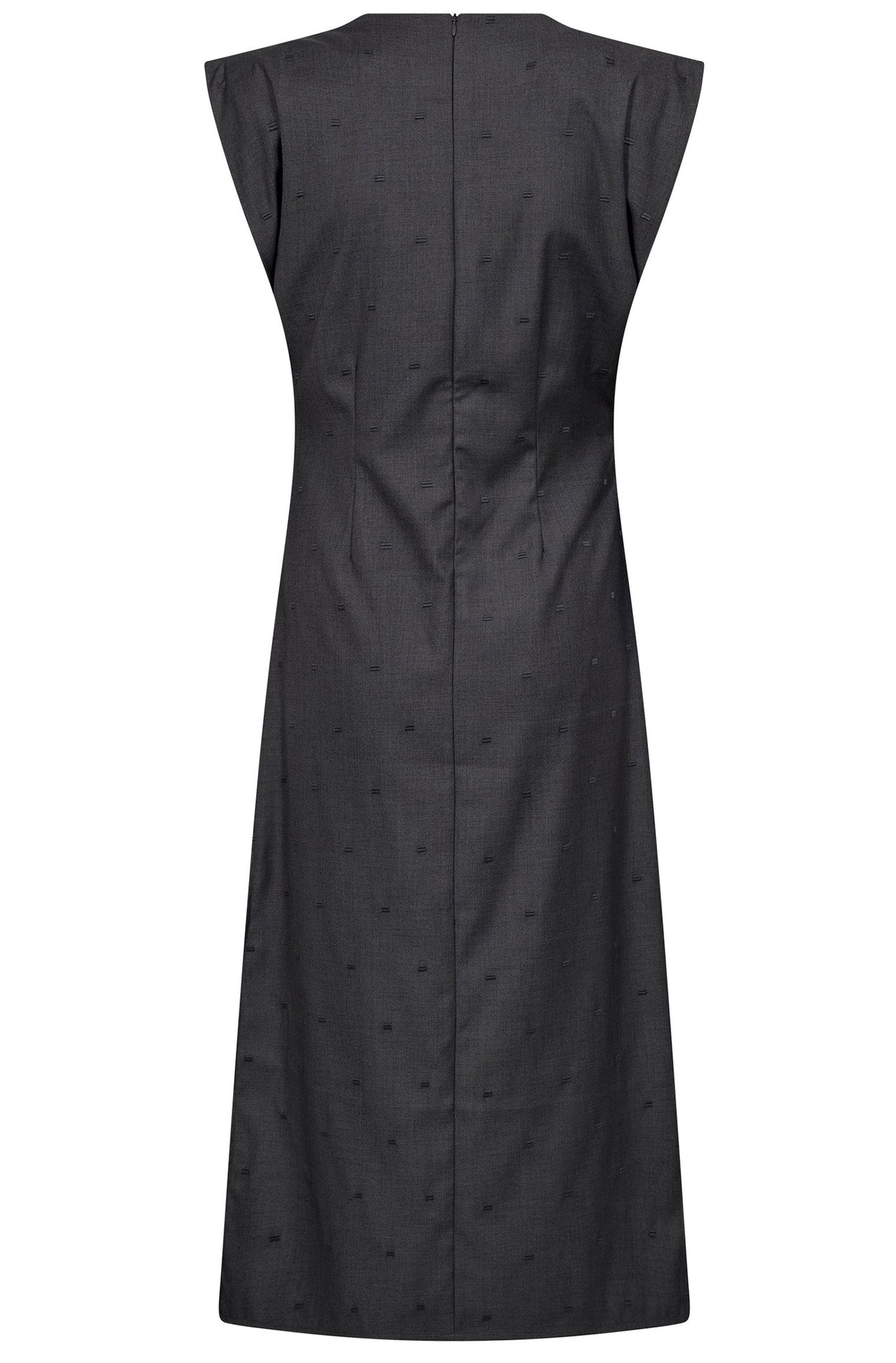 Saga Long Dress 46013 | Mid Grey | Kjole fra Co'couture