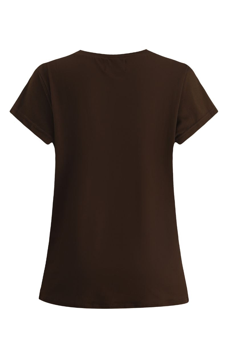 Alma U Tshirt | Mocca | T-Shirt fra Liberté