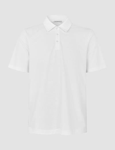 Evolve Pique Polo White