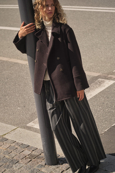 Charly Wool Jacket | Chocolate Torte | Jakke fra Mos Mosh