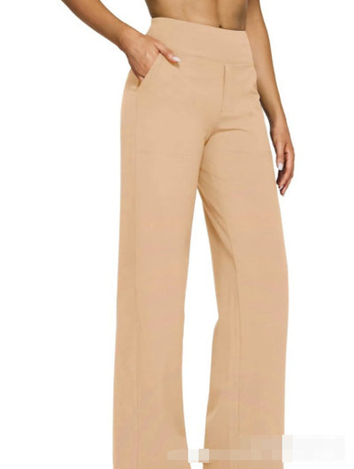 <font dir="auto" style="vertical-align: inherit;"><font dir="auto" style="vertical-align: inherit;">2024 Bestseller Nieuwe Casual High-Waisted Straight Leg Broek met Losse Zakken voor Yoga op Amazon Onafhankelijke Websites in Europa en Amerika</font></fon