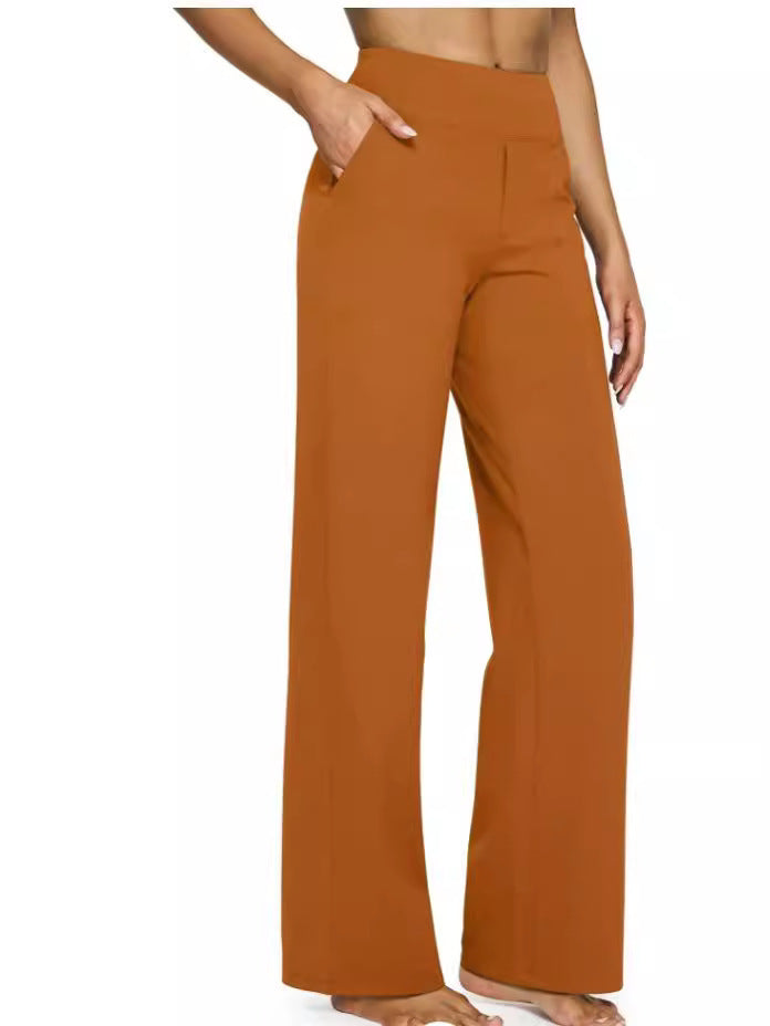 <font dir="auto" style="vertical-align: inherit;"><font dir="auto" style="vertical-align: inherit;">2024 Bestseller Nieuwe Casual High-Waisted Straight Leg Broek met Losse Zakken voor Yoga op Amazon Onafhankelijke Websites in Europa en Amerika</font></fon