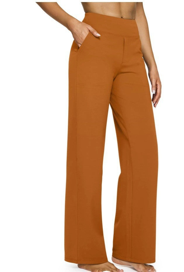 <font dir="auto" style="vertical-align: inherit;"><font dir="auto" style="vertical-align: inherit;">2024 Bestseller Nieuwe Casual High-Waisted Straight Leg Broek met Losse Zakken voor Yoga op Amazon Onafhankelijke Websites in Europa en Amerika</font></fon