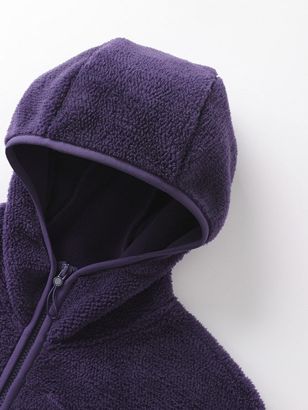 Damen Sherpa Fleece Jacke