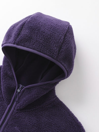 Damen Sherpa Fleece Jacke