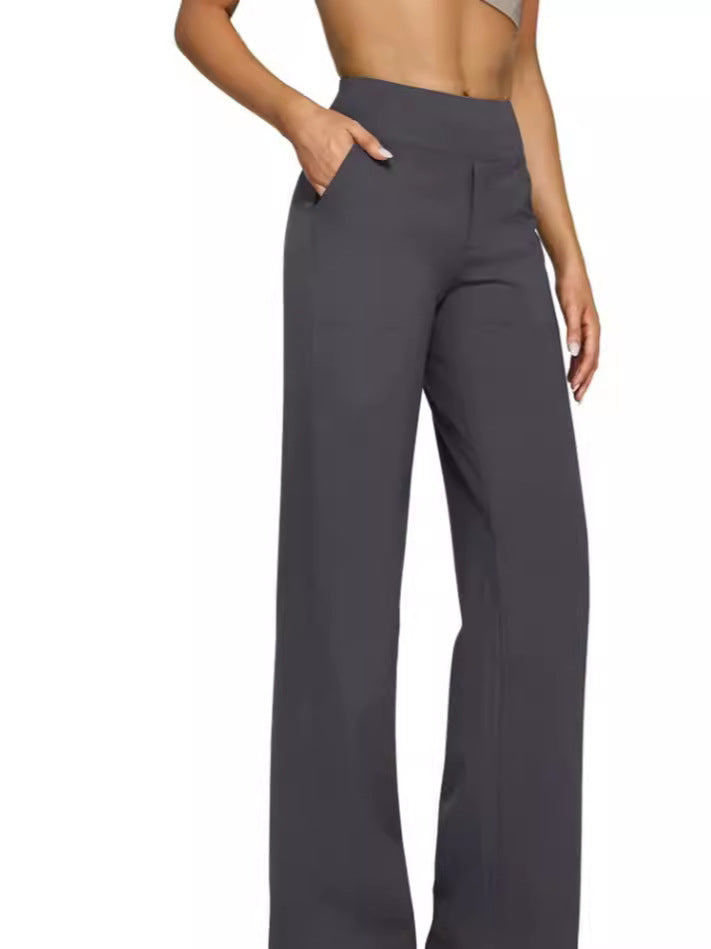 <font dir="auto" style="vertical-align: inherit;"><font dir="auto" style="vertical-align: inherit;">2024 Bestseller Nieuwe Casual High-Waisted Straight Leg Broek met Losse Zakken voor Yoga op Amazon Onafhankelijke Websites in Europa en Amerika</font></fon