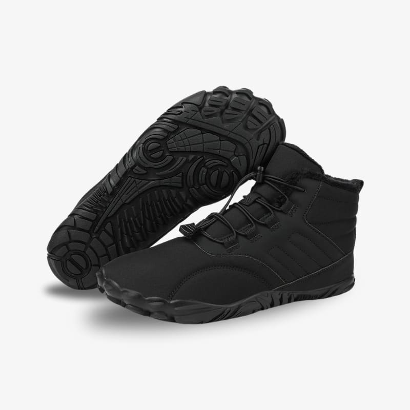 Barfodssko til vinteren med varmt for