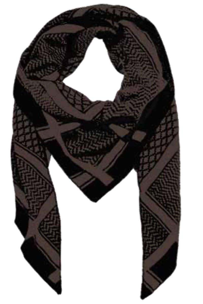 Imperial Scarf | Hot fudge combi | Tørklæde fra French Laundry